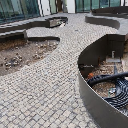 Verlegearbeiten Gemeindeamt Krummnussbaum